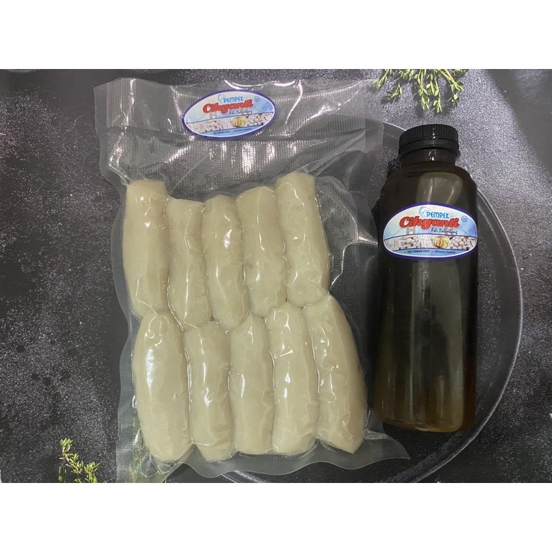 

pempek asli ikan tengiri (pempek lenjer)