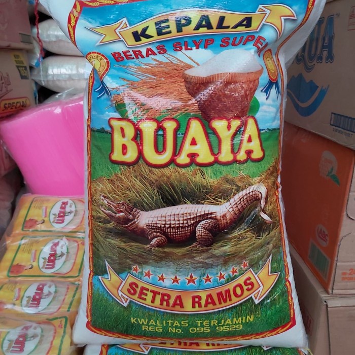 

540ffiepp Beras Cap Buaya Setra Ramos 19Kg (Gojek Only) 244Q40112