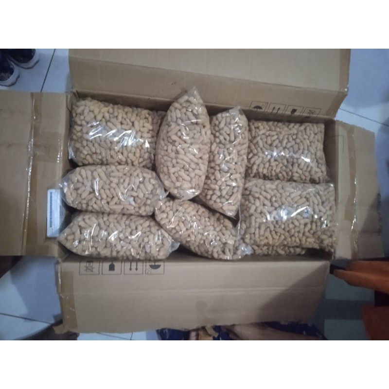 

kacang kulit sangrai kemasan 1 kg
