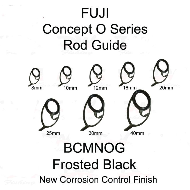 GUIDE FUJI BC MNOG / BCMNOG (Color FROSTED BLACK)