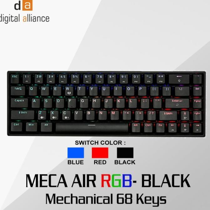 Digital Alliance Meca Air Black / DA Meca Air Black - Black Switch