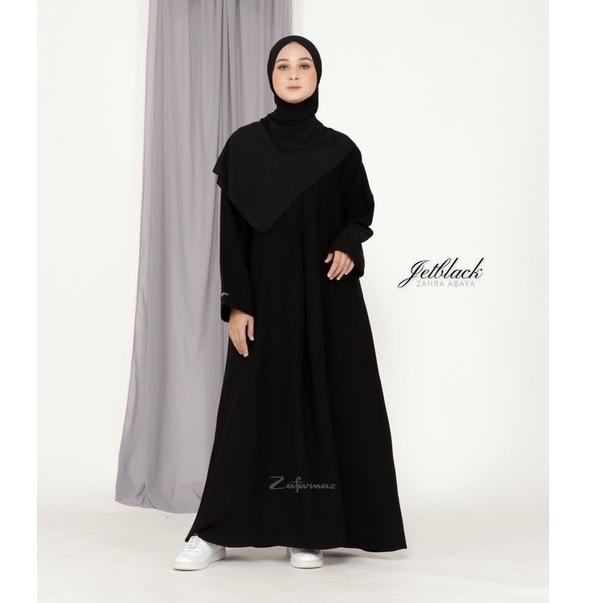 MX.20Au22y ▫ Abaya HItam Abaya Syari Abaya Turki Abaya Jetblack Abaya Basic Abaya Polos ZAHRA