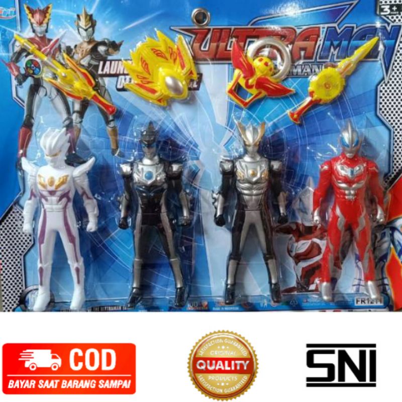 Ultraman Fusion Action Figure Ultraman Set 4