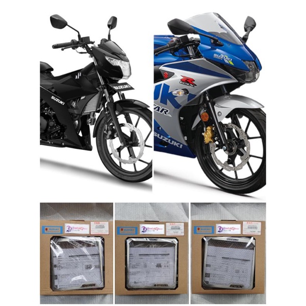 Cover pelindung radiator cover protector radiator Suzuki Satria Fu fi GSX 150 SGP original