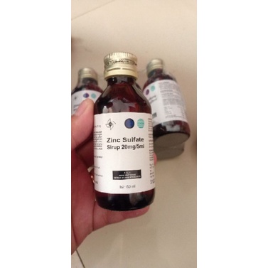 zinc sulfate sirup 20mg/5ml