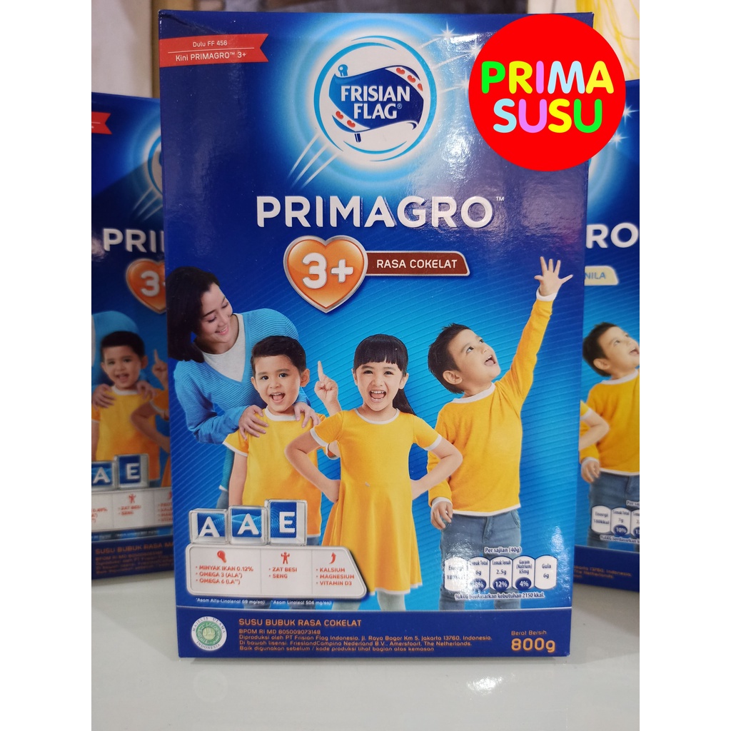 Primagro 3+ 750 Gr, Cokelat, Madu, Vanila