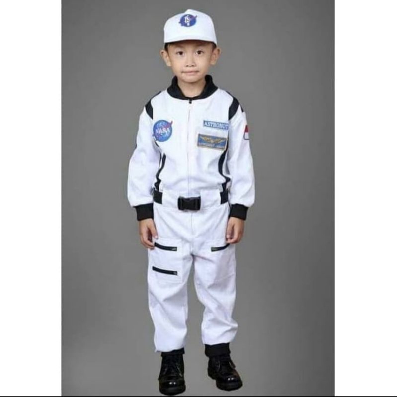 Baju profesi astronot anak / kostum astronot anak tk dan SD