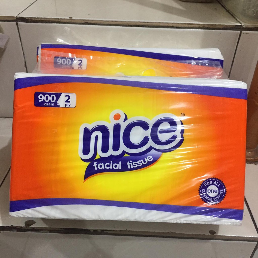 Tissue Nice 900 gram 2 Ply Grosir Tisue Nice Murah Tisu Tissue Wajah Tissue Lembut Facial