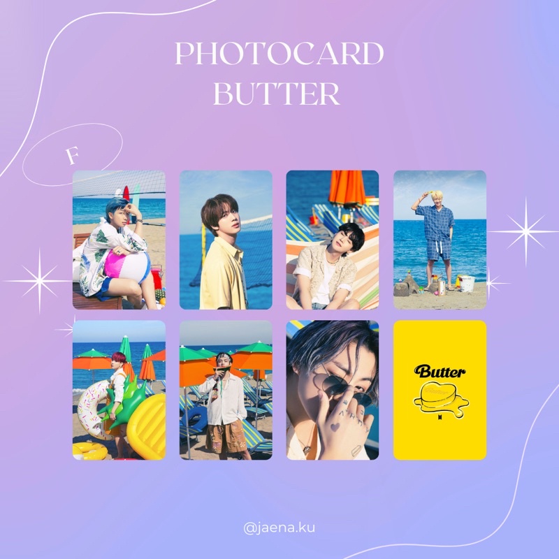 [BTS] PHOTOCARD BTS BUTTER ‼️BACA DESKRIPSI‼️