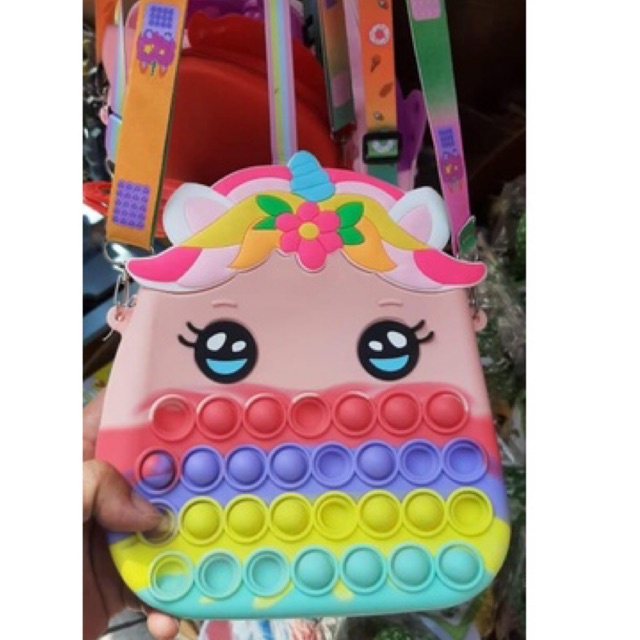 Tas Selempang Anak Sling Bag Pop It Jumbo Tas Pop It