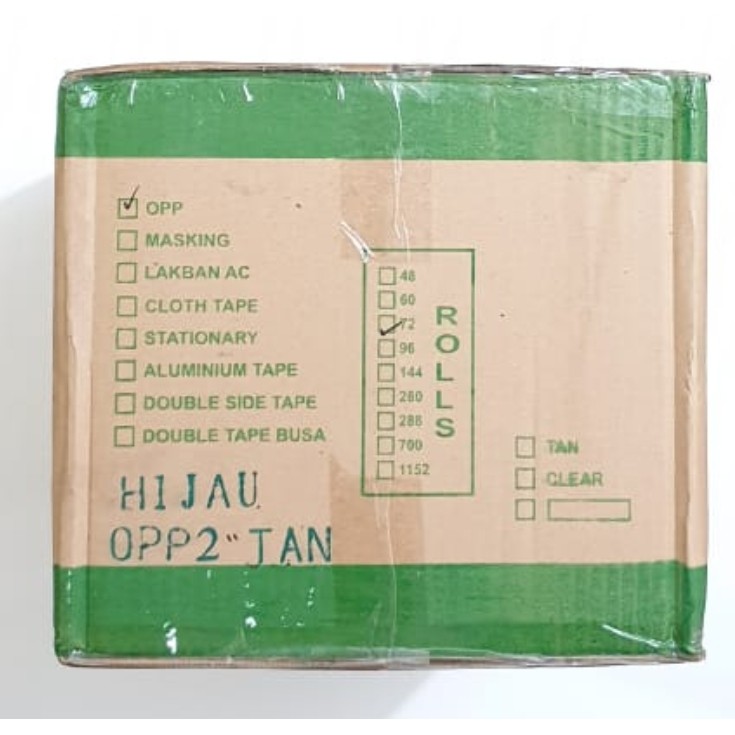 VF Hj Lakban 45mm x 70y 72 roll (1 dos) / Isolasi / Solasi