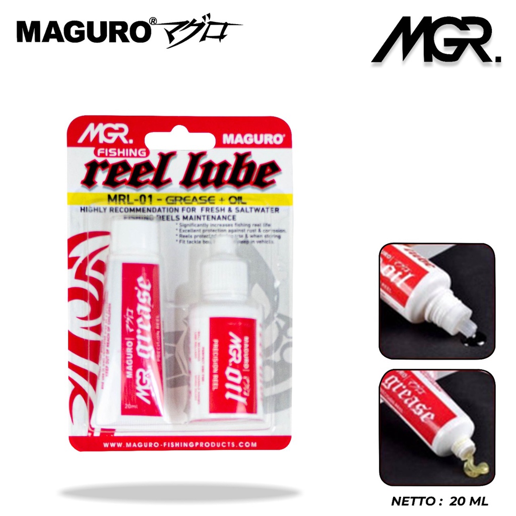 REEL LUBE PELUMAS REEL MAGURO
