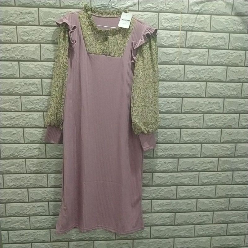 long tunik by cavell warna lilac