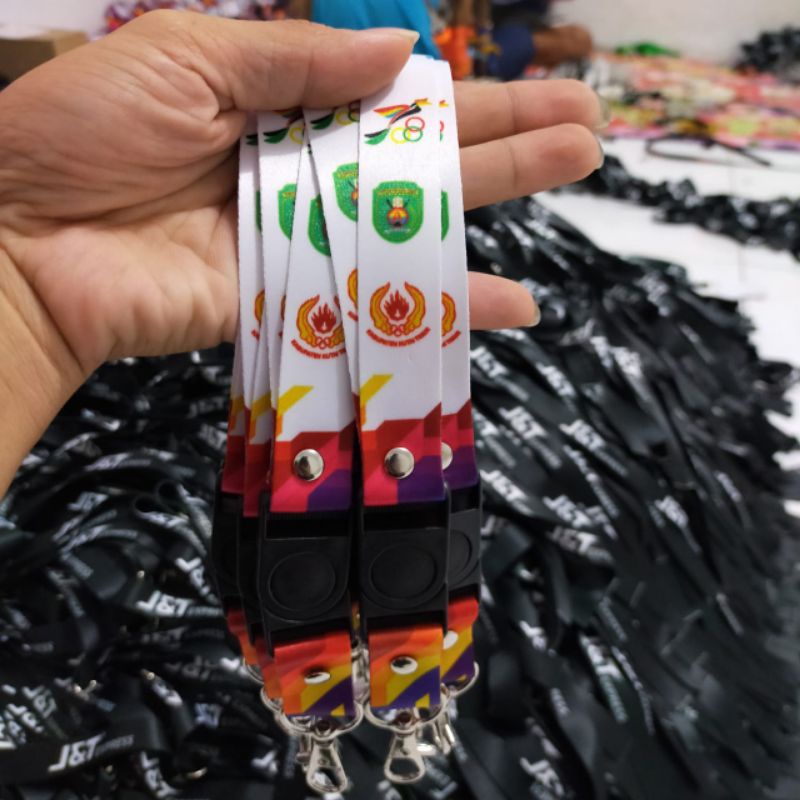 

Tali Lanyard Printing Custom | Cetak 1 Sisi