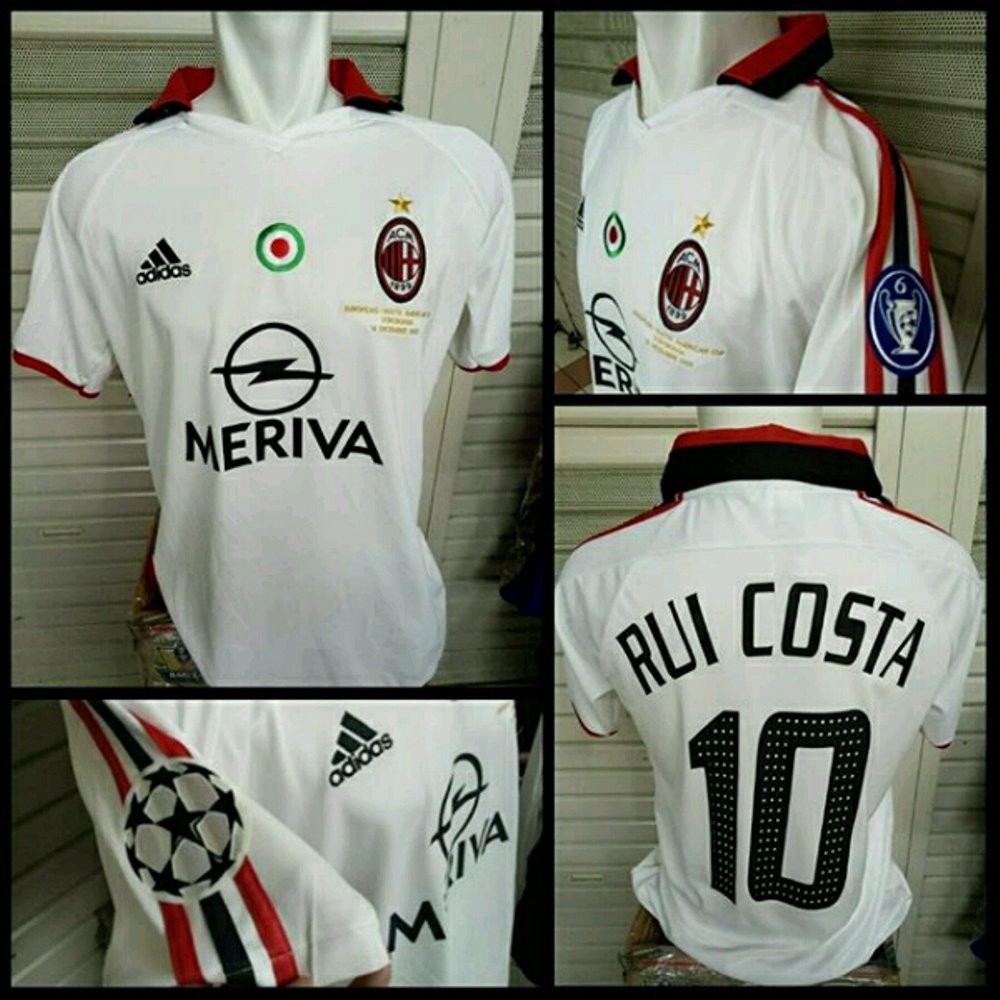 jersey retro ac milan 2004 final yokohama Terlaris