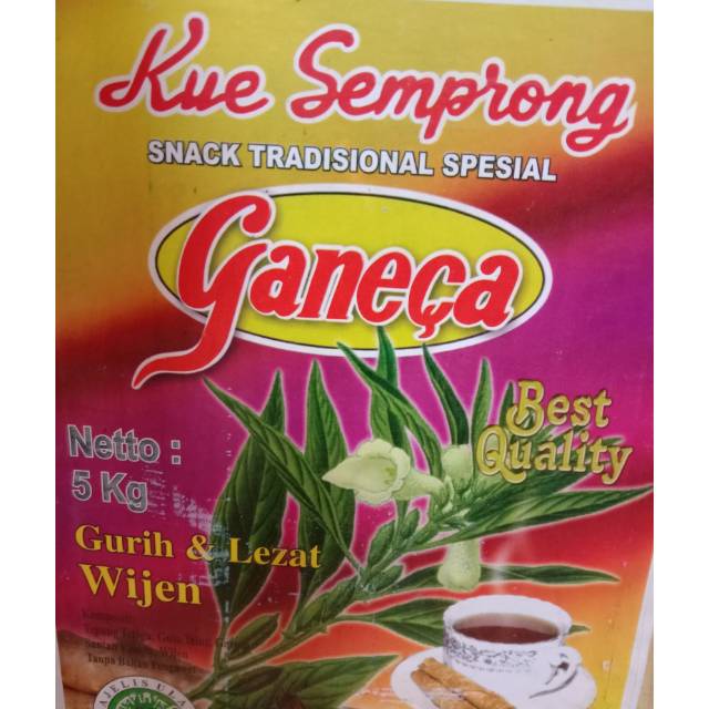 

Opak semprong wijen 250g.