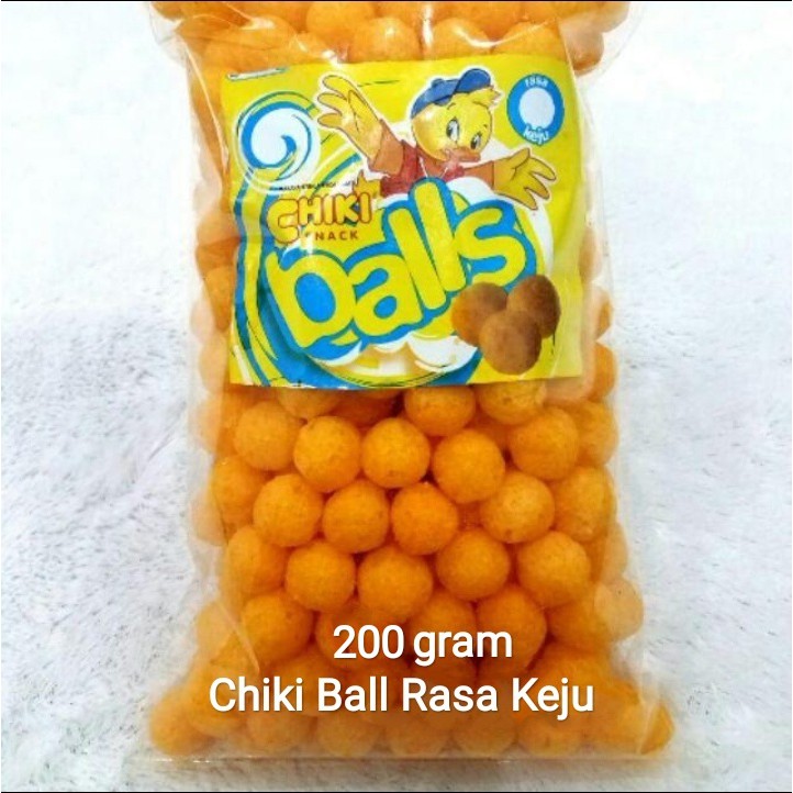 

Chiki Ball Rasa Keju/Ayam/Coklat 200 Gram/Snack/Camilan/Ciki/Kiloan