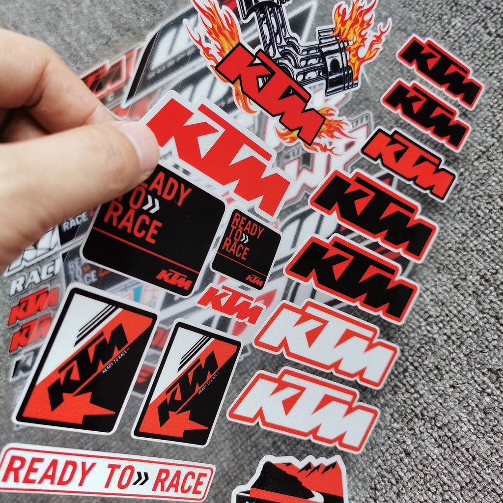 Stiker Reflektif Shocker Damper Untuk Duke Ktm 200 / 390 / 690 / 990 / 1090 / 1190 / 1290