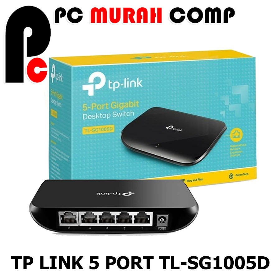 TP LINK TL-SG1005D 10/100/1000 Mbps /Gigabit