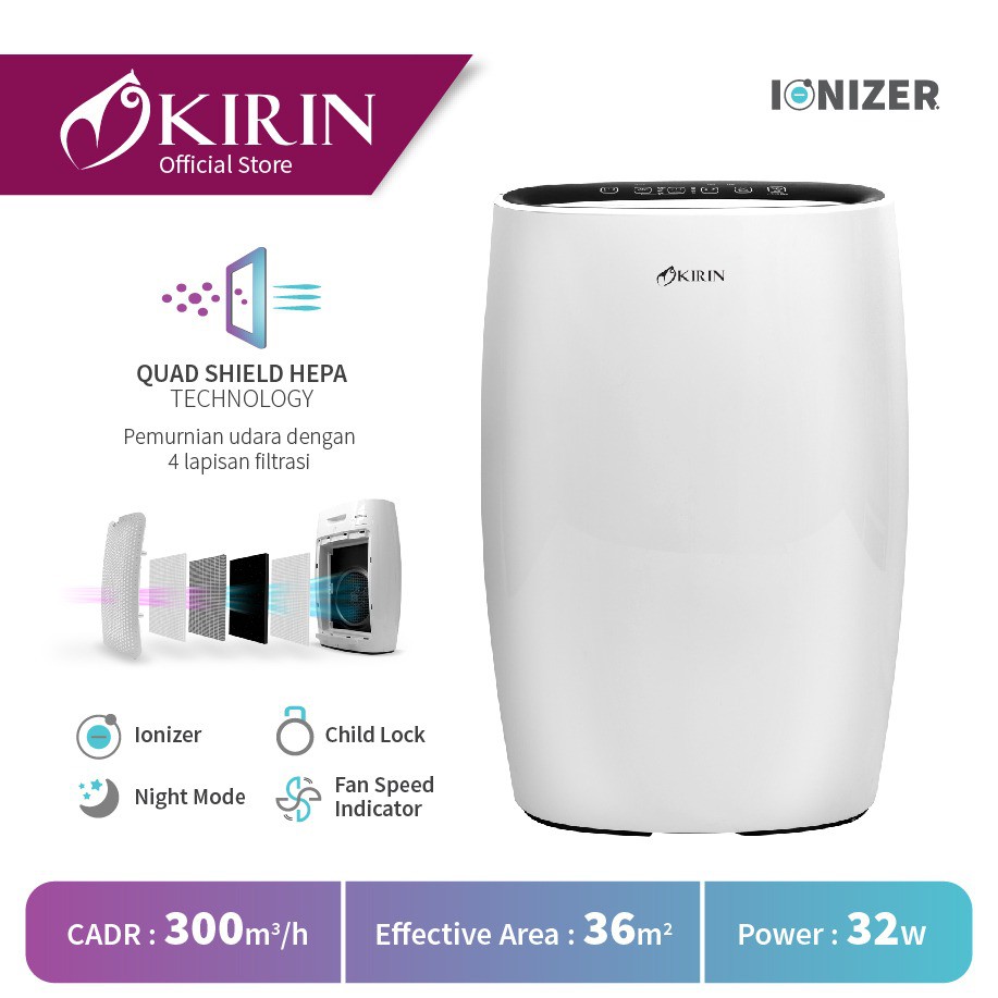 Kirin Air Purifier KAP-036