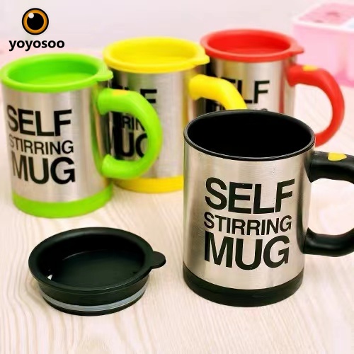 Gelas pengaduk otomatis /self mug stiring ajaib /mixer stirring aduk - YOYOSOO