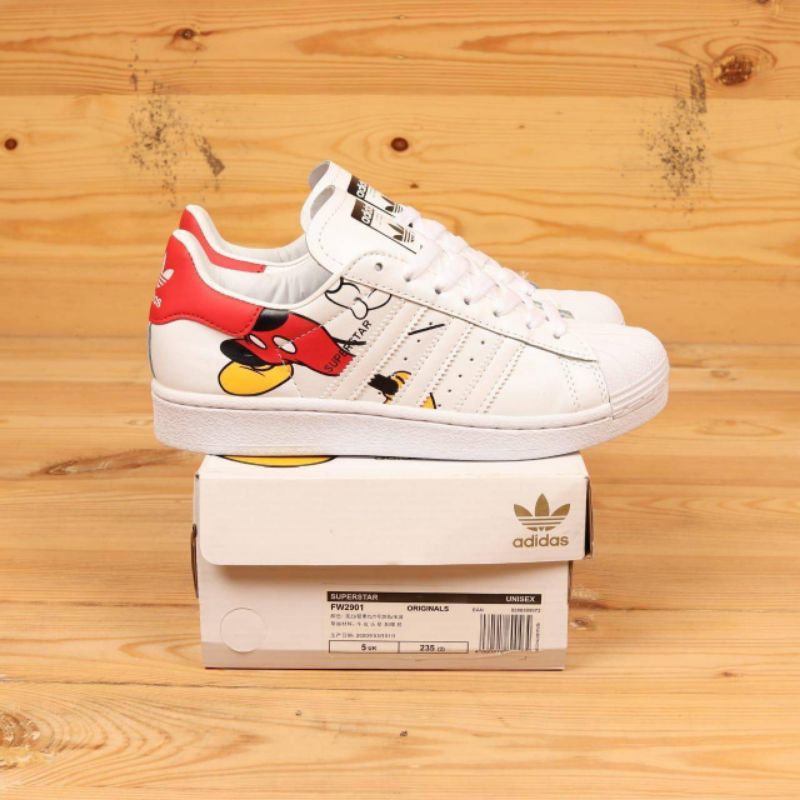 

#restokAdidas Superstar X Disney Mickey Mouse White