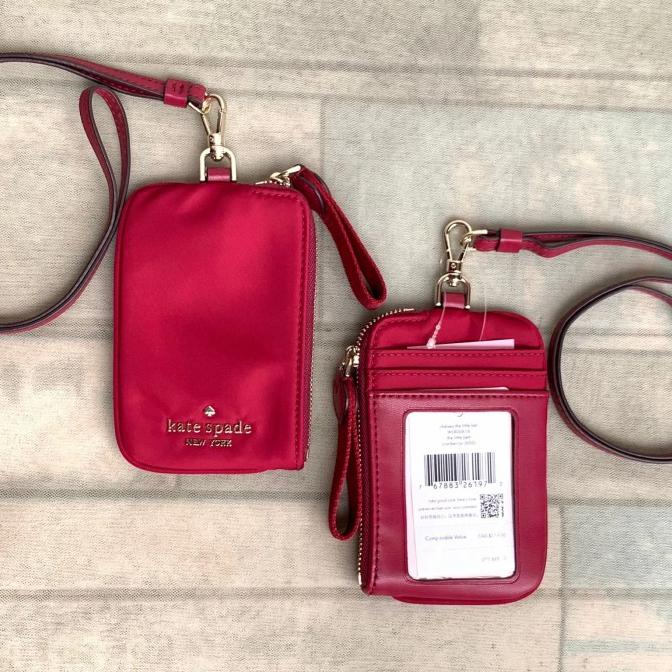 

Office & Stationery | Document Organizer | Kate Spade Chelsea Cranberry Lanyard Authentic | Best Seller