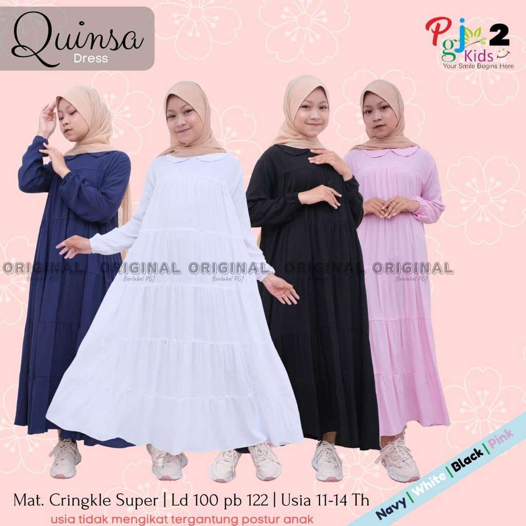 gamis quinsa dress kids pgj2