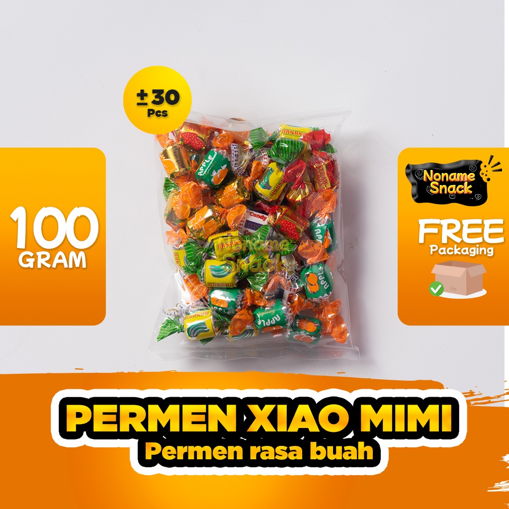 NoName Snack - Permen Buah Xiaomimi Fruits Impor Grosir 100Gr