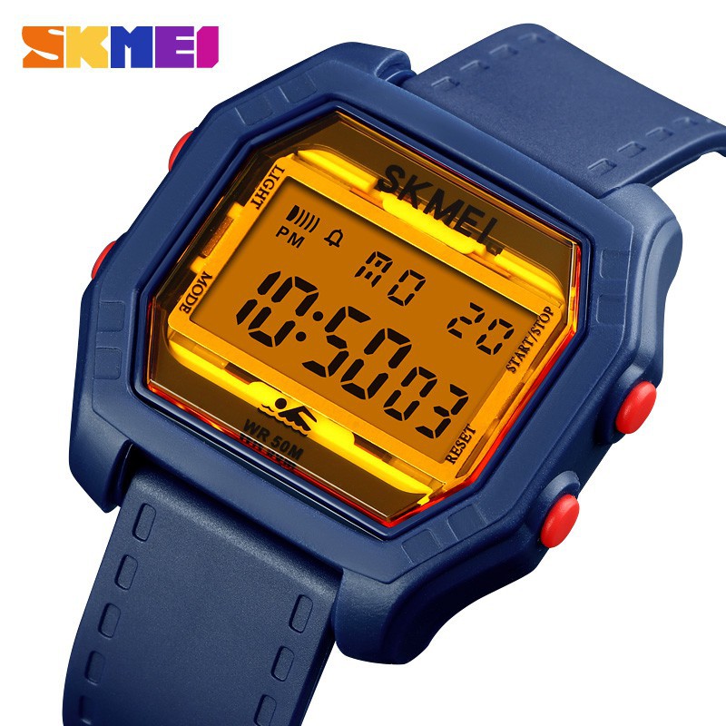 Jam Tangan Anak SKMEI 1623 Men Women Unisex Sport Digital Watch Stopwatch Waterproof