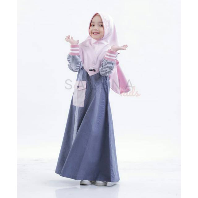 Gamis Anak Syamil Dress by Salena Indonesia