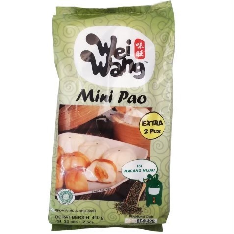 

WEIWANG MINI PAO KACANG HIJAU 410 GRAM