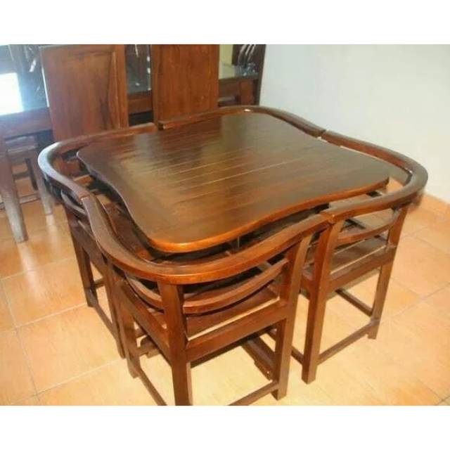 Meja cafe unik, meja makan