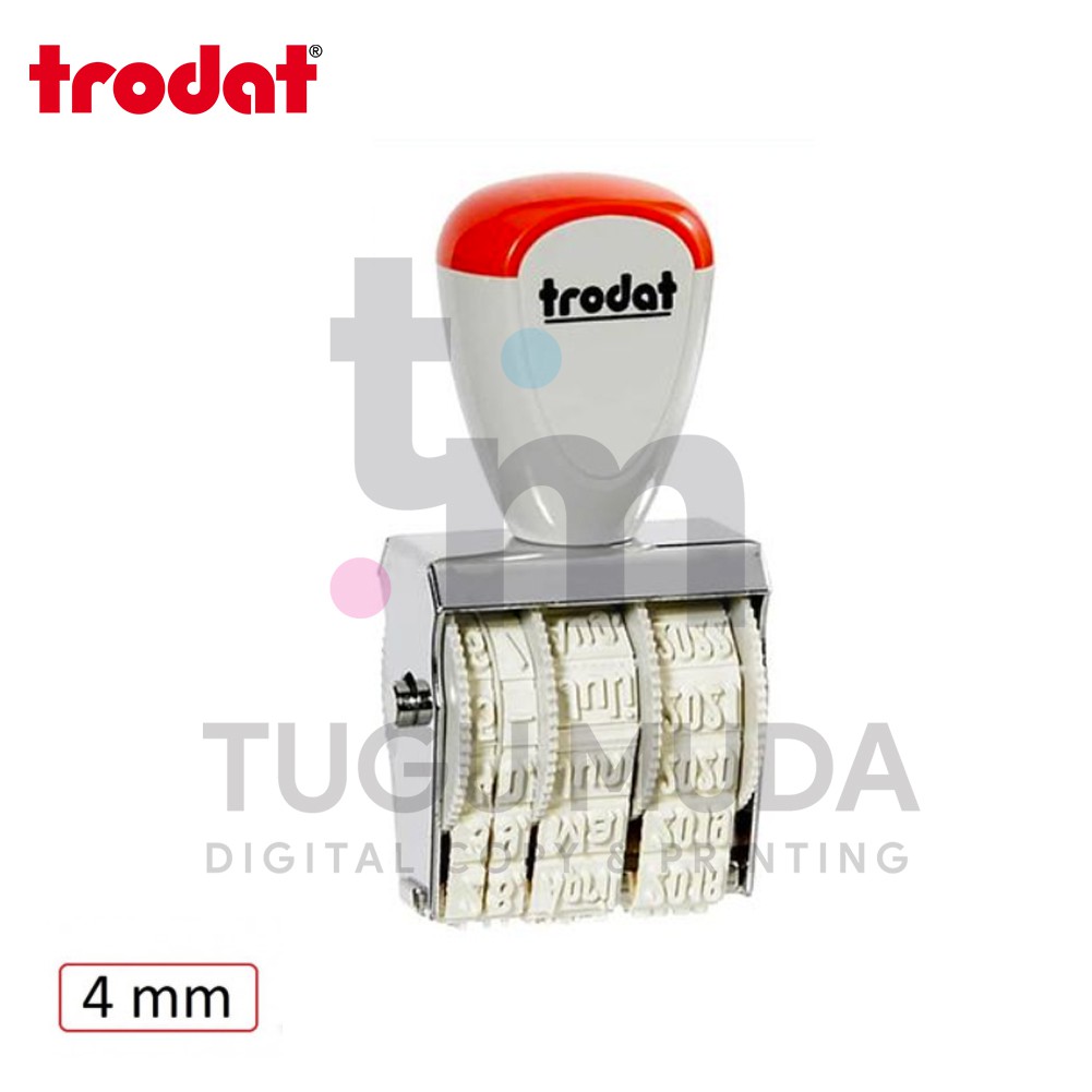 

Trodat 1010 STD Line Dater - Stempel Tanggal Manual 4mm