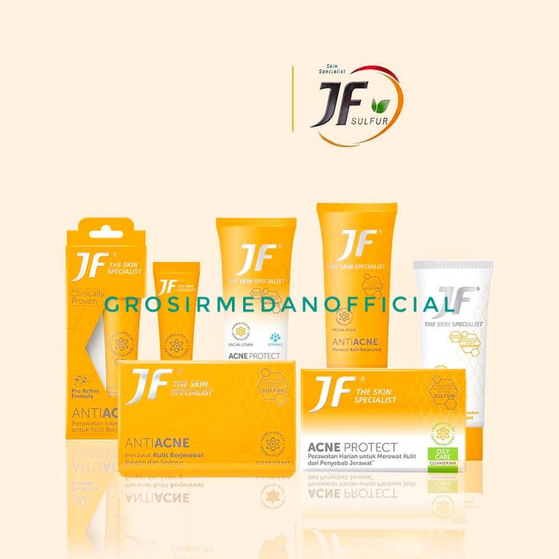 JF ACNE PROTECT - JF ANTI ACNE - JF SULFUR OBAT JERAWAT