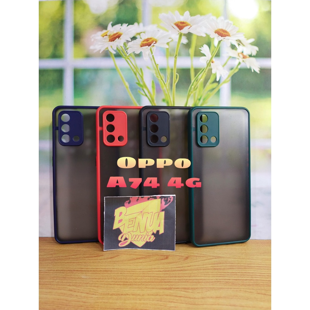 CASE OPPO A74 4G / CASE DOVE MY CHOICE PLUS RING KAMERA OPPO A74 4G - BD