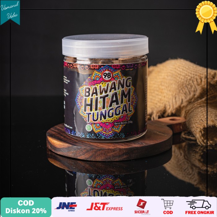 

◾COD◾ SPESIAL Black Garlic/Bawang Hitam Tunggal - Herbal BERKHASIAT - 250g