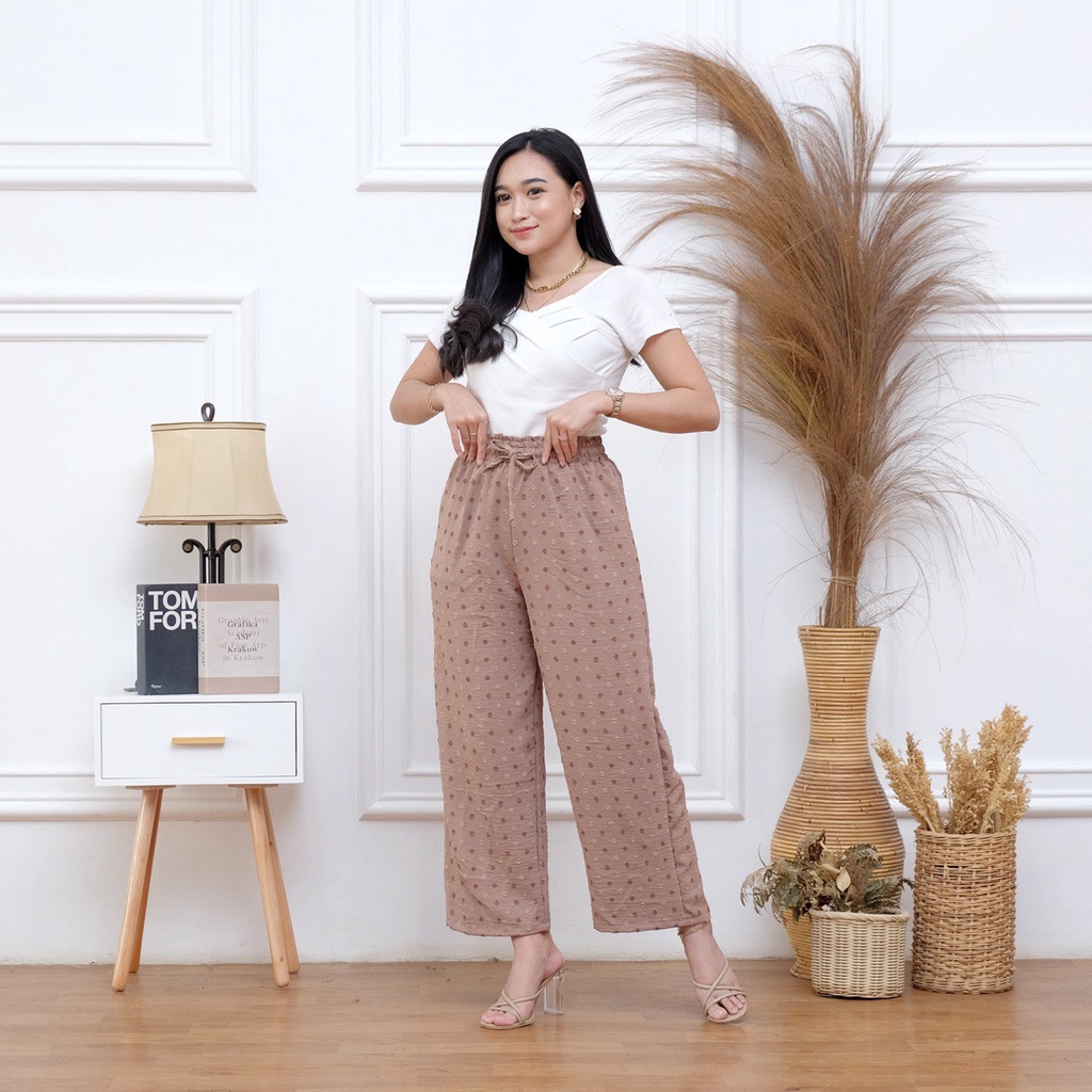 GROSIR CELANA KULOT CRINKLE CULLOTE AIRFLOW RUBY PREMIUM - CELANA KULOT HIGHWAIST ( HARGA PROMO )