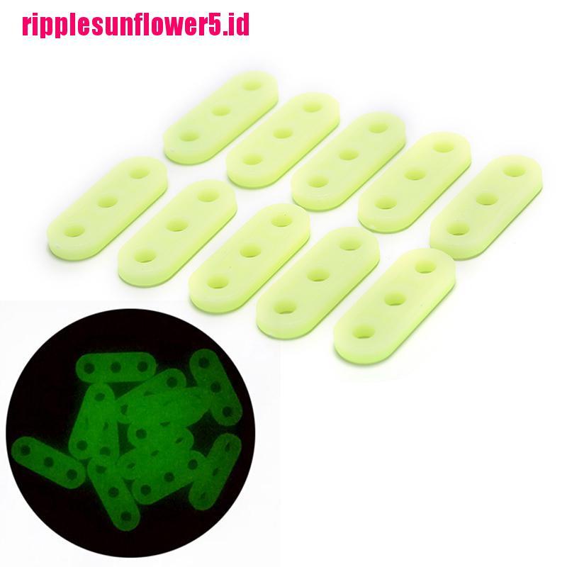 10pcs Gesper Tali Tenda Luminous Untuk Outdoor