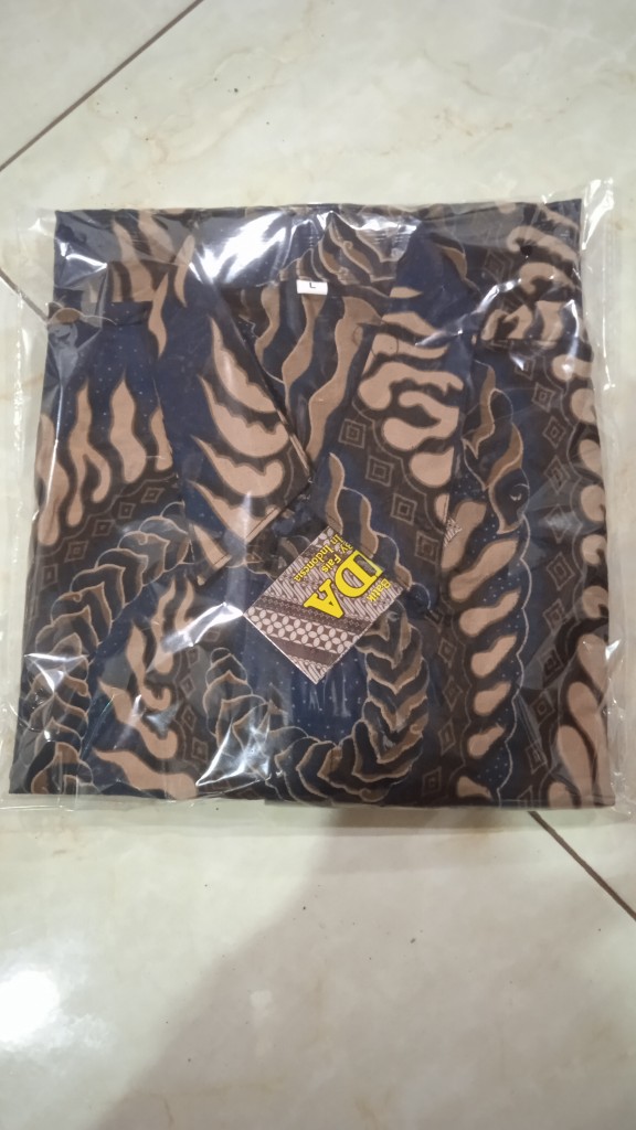 Tunik Batik Motif Seragam Dua Putra Collection Baju Batik Wanita