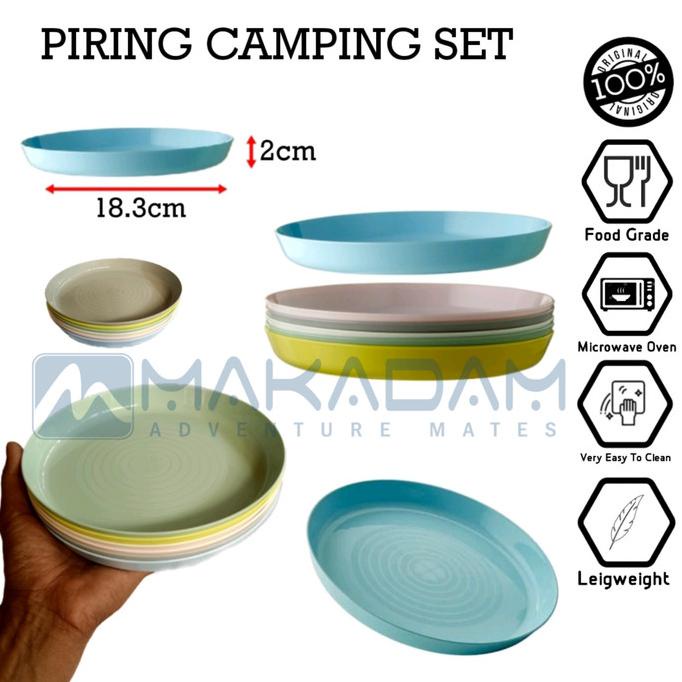 piring set camping portable hiking