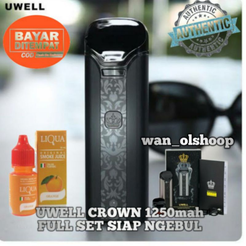 0VAPE UWEL CROWN 1250mah  SIAP NGEBUL TERMURAH