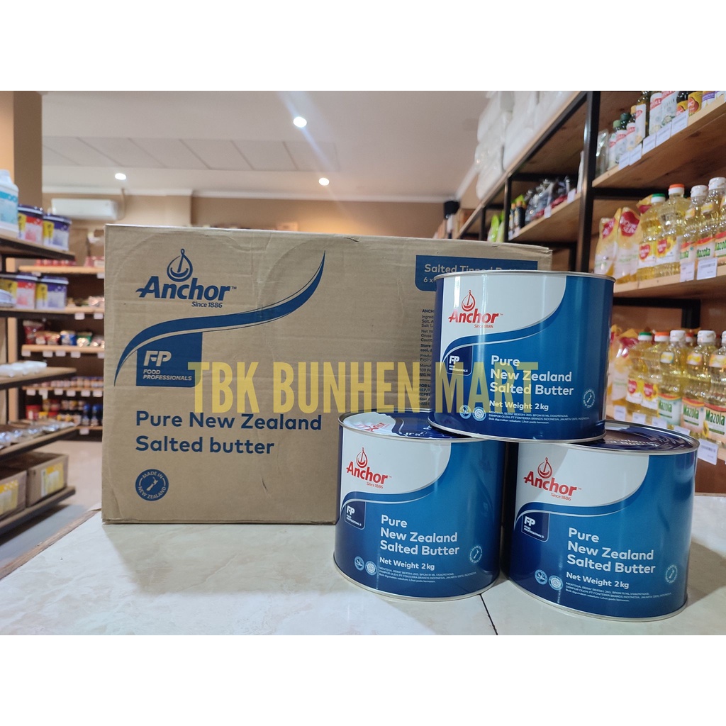 

ANCHOR SALTED TINED BUTTER 2 KG