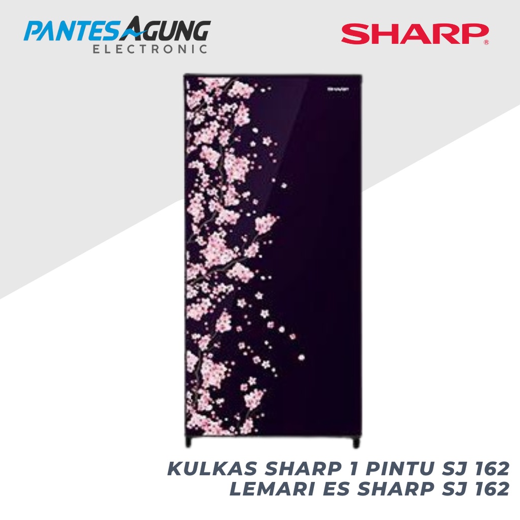 KULKAS SHARP 1 PINTU SJ 162 / Lemari es sharp sj 162