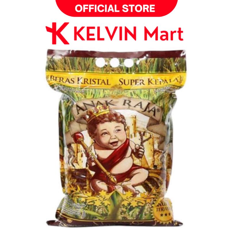 

Beras Anak Raja Beras Sak 10kg | KELVIN Mart