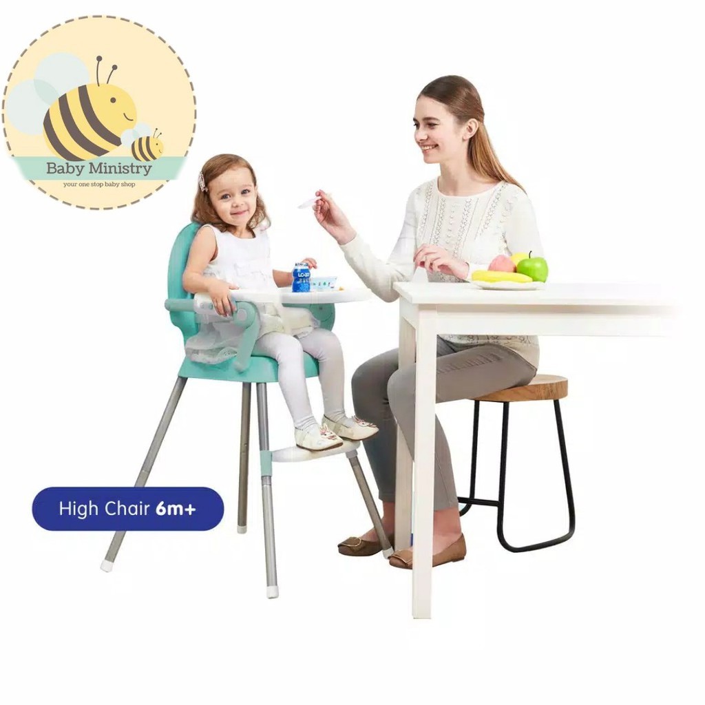 Baby Safe High Chair 3 in 1 / Kursi Makan Anak HC05 - Baby Ministry