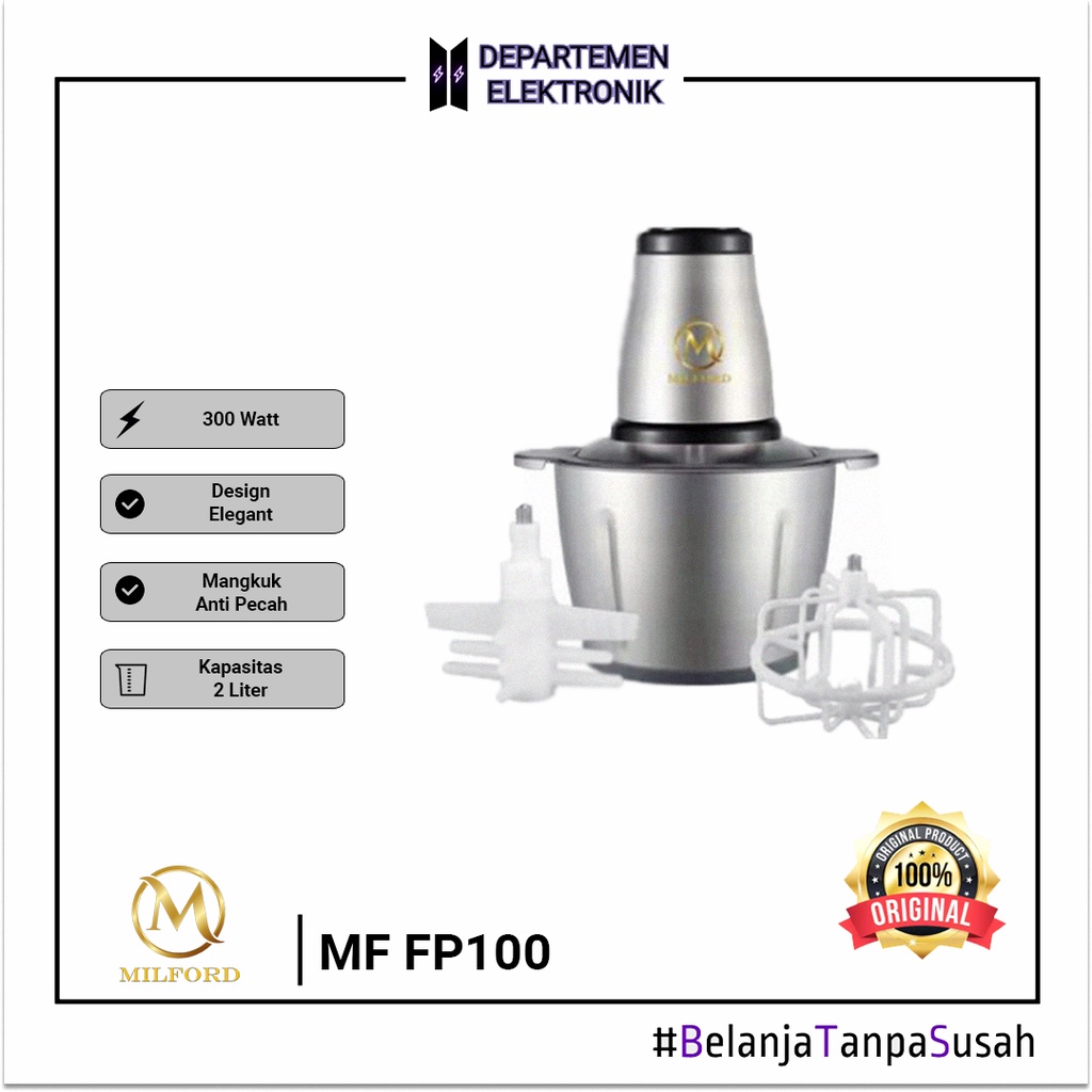 Food Chopper Milford Fp 100 magic chopper MURAH BANGET / GARANSI RESMI