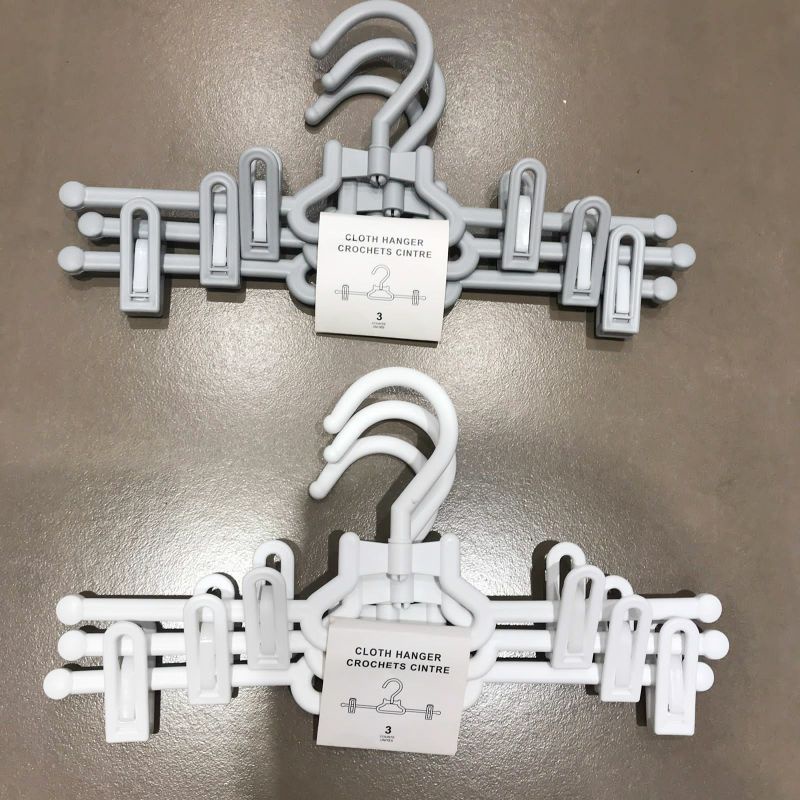 MINISO Cloth Hanger 3pc / jepit hanger miniso / jepit baju miniso / hanger miniso