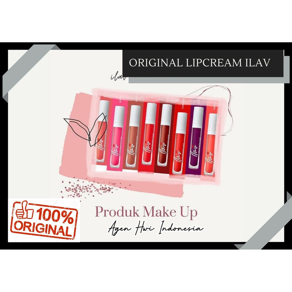 Lipcream ILAV - Original Produk HWI