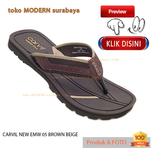 CARVIL NEW EMW sandal pria casual sandal jepit